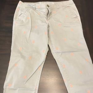 Old Navy Adorable Lobster Khaki Capris